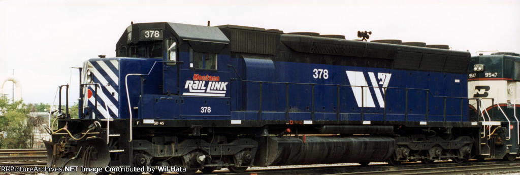 Montana Rail Link SD45 378